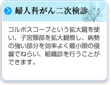 婦人科がん二次検診